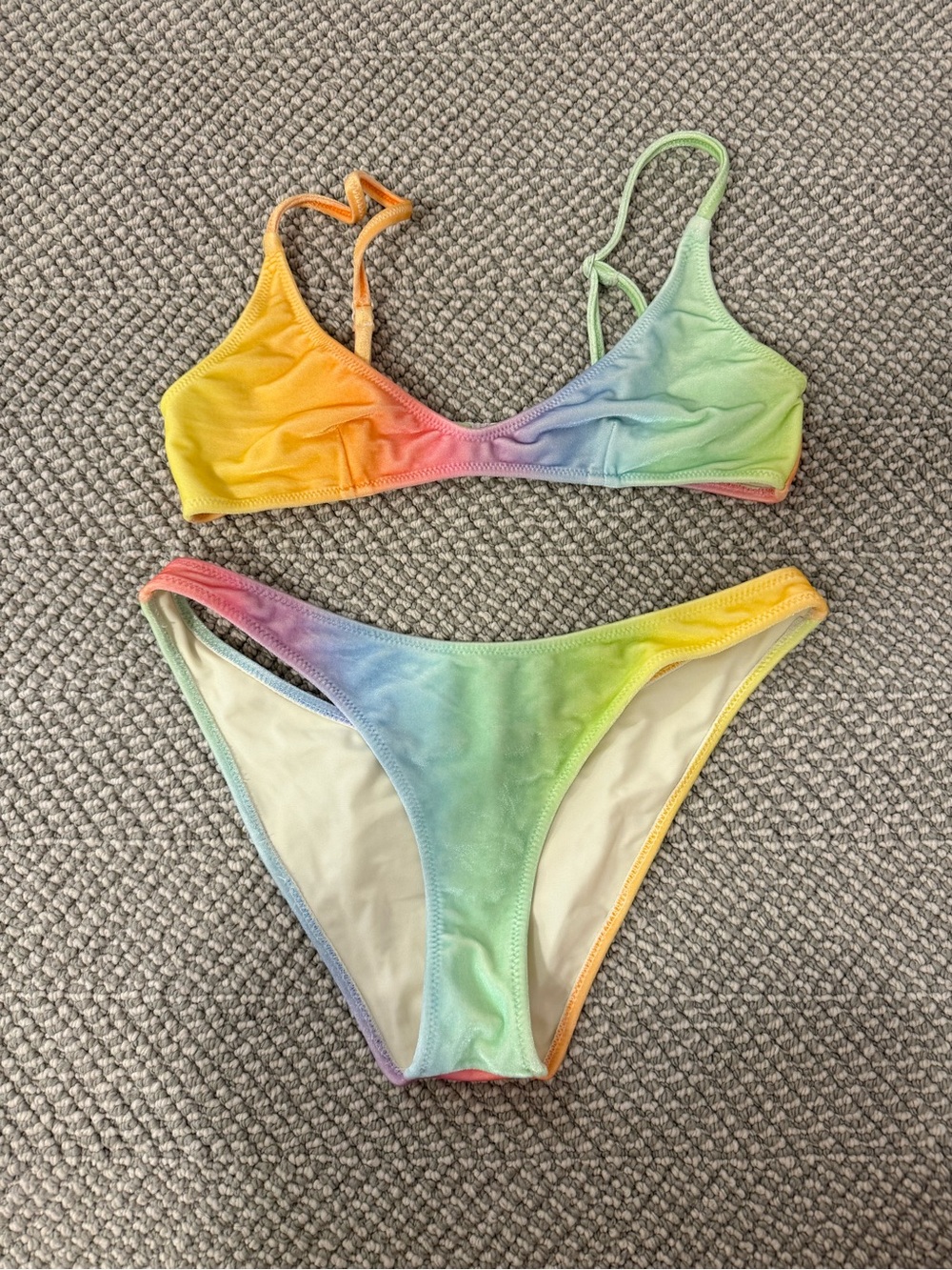 Triangl Rainbow Velvet Bikini